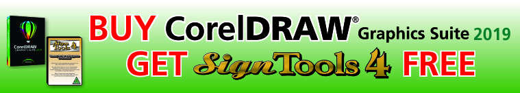 Buy CorelDRAW 2019 Get SignTools 4 FREE